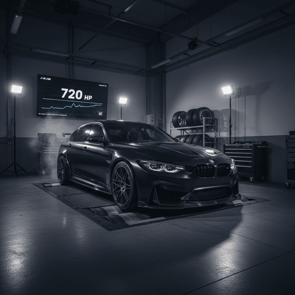 BMW dinamometro stende
