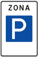 Kelio ženklas Nr. 541 „Stovėjimo zona“