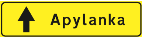 Kelio ženklas Nr. 626 „Apylankos kryptis“