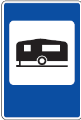 Kelio ženklas Nr. 711 „Gyvenamųjų transporto priemonių stovėjimo vieta“