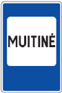Kelio ženklas Nr. 719 „Muitinė“