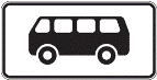 Kelio ženklas Nr. 818 „Autobusai“